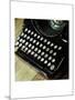 American Antiques: Typewriter-Nicolas Hugo-Mounted Giclee Print