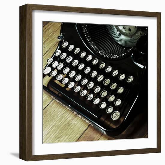 American Antiques: Typewriter-Nicolas Hugo-Framed Giclee Print