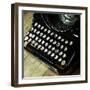 American Antiques: Typewriter-Nicolas Hugo-Framed Giclee Print