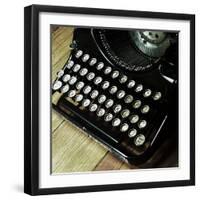 American Antiques: Typewriter-Nicolas Hugo-Framed Giclee Print