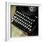 American Antiques: Typewriter-Nicolas Hugo-Framed Giclee Print