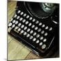 American Antiques: Typewriter-Nicolas Hugo-Mounted Giclee Print