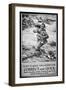 American Army Poster Warning of Gas Attack, 1918-W. G. Thayer-Framed Giclee Print