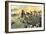 American Artillery Engaged at the Battle of Monmouth, New Jersey, c.1778-null-Framed Giclee Print
