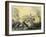 American Assault on the Fortress of Chapultepec, U.S.-Mexican War, c.1847-null-Framed Giclee Print