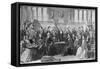 American Authors of the 19Th Century-null-Framed Stretched Canvas