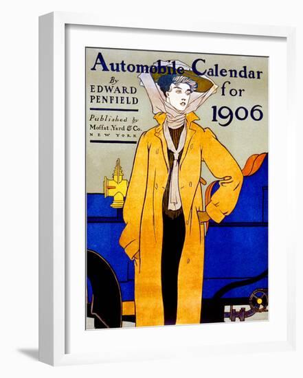 American Automobile-null-Framed Giclee Print