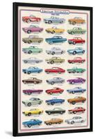 American Autos of 1960-1969-null-Lamina Framed Poster