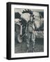 American aviator Charles Lindbergh and his plane, 'Spirit of St Louis', c1927 (c1937)-Unknown-Framed Photographic Print