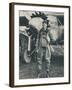 American aviator Charles Lindbergh and his plane, 'Spirit of St Louis', c1927 (c1937)-Unknown-Framed Photographic Print