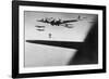 American B-17S Drop Bombs over Meudon-null-Framed Photo