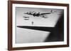 American B-17S Drop Bombs over Meudon-null-Framed Photo