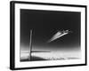 American B-36 Bomber Leaving Vapor Trails During High Altitude Flight over Carswell AFB-Margaret Bourke-White-Framed Photographic Print