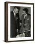 American Bandleader Stan Kenton Giving an Interview, C1950S-Denis Williams-Framed Photographic Print