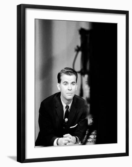 "American Bandstand" Host Dick Clark-null-Framed Premium Photographic Print