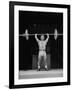 American Bantamweight Joseph Depietro Competing in Weightlifting Event at Summer Olympics-Mark Kauffman-Framed Premium Photographic Print