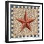 American Barn Star I-Paul Brent-Framed Art Print