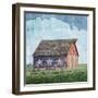 American Barn-Dan Meneely-Framed Art Print