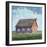 American Barn-Dan Meneely-Framed Art Print