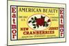 American Beauty New Jersey Cranberries-null-Mounted Art Print