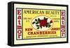 American Beauty New Jersey Cranberries-null-Framed Stretched Canvas