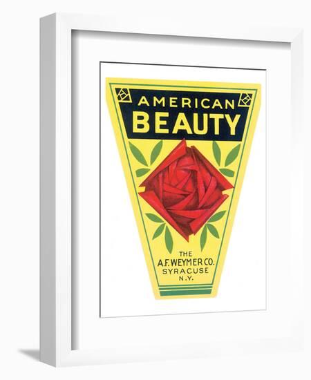 American Beauty-null-Framed Premium Giclee Print