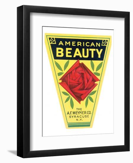 American Beauty-null-Framed Art Print