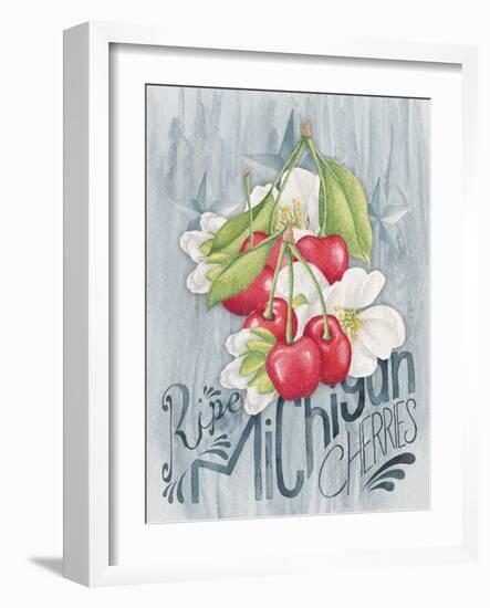 American Berries III-Elyse DeNeige-Framed Art Print