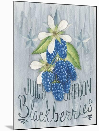 American Berries IV-Elyse DeNeige-Mounted Art Print