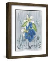 American Berries IV-Elyse DeNeige-Framed Art Print