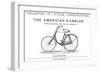 American Bicycle, 1890-null-Framed Giclee Print