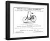 American Bicycle, 1890-null-Framed Giclee Print