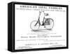 American Bicycle, 1890-null-Framed Stretched Canvas