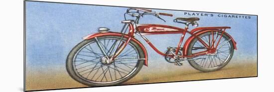 American Bicycle-null-Mounted Art Print