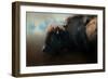 American Bison after the Storm-Jai Johnson-Framed Giclee Print