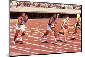 American Bob Hayes (Center) at Tokyo 1964 Summer Olympics, Japan-Art Rickerby-Mounted Photographic Print