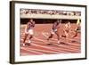 American Bob Hayes (Center) at Tokyo 1964 Summer Olympics, Japan-Art Rickerby-Framed Photographic Print