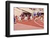 American Bob Hayes Taking Off from the Starting Block at Tokyo 1964 Summer Olympics, Japan-Art Rickerby-Framed Photographic Print