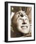 American Boyscout with a Horned Toad on His Head, Brooklyn New York C.1943-null-Framed Photographic Print