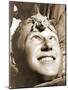 American Boyscout with a Horned Toad on His Head, Brooklyn New York C.1943-null-Mounted Photographic Print