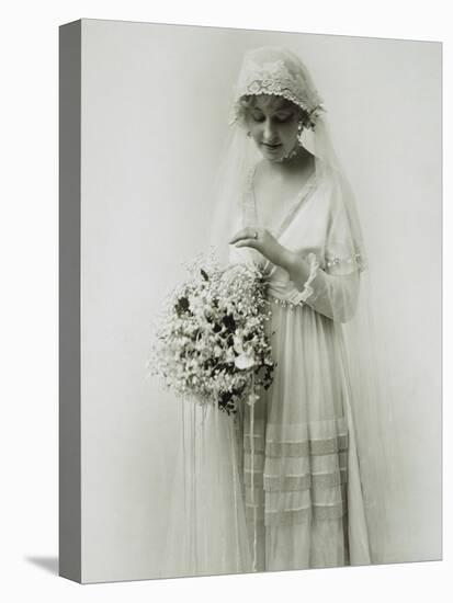 American Bride, c1925-null-Stretched Canvas