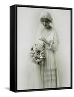 American Bride, c1925-null-Framed Stretched Canvas