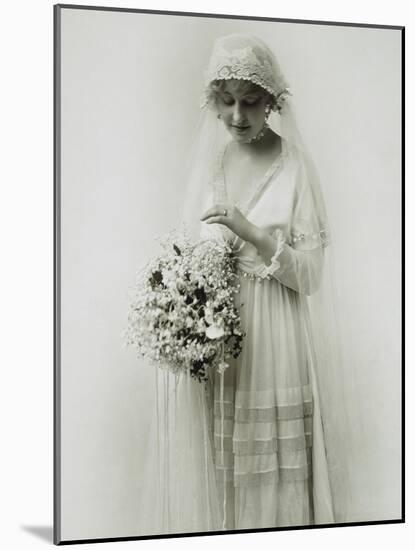 American Bride, c1925-null-Mounted Giclee Print