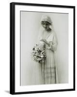 American Bride, c1925-null-Framed Giclee Print