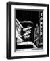 American Brooklyn Diner Cafe at Times Square by Night, Manhattan, NYC, USA-Philippe Hugonnard-Framed Photographic Print