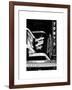 American Brooklyn Diner Cafe at Times Square by Night, Manhattan, NYC, White Frame-Philippe Hugonnard-Framed Art Print