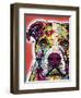 American Bulldog-Dean Russo-Framed Giclee Print