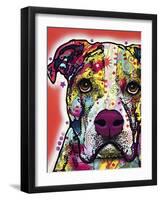 American Bulldog-Dean Russo-Framed Giclee Print