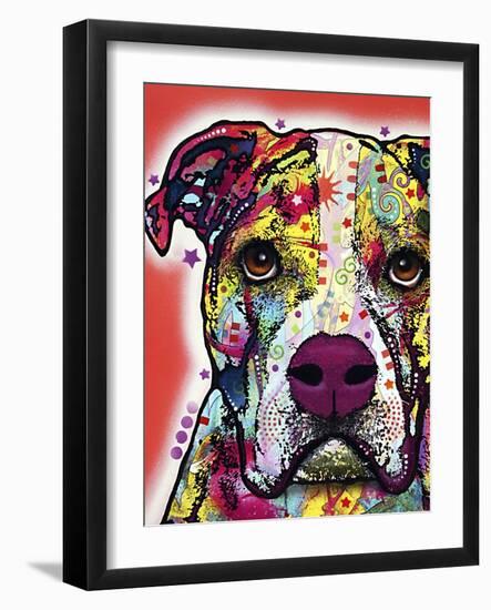 American Bulldog-Dean Russo-Framed Giclee Print