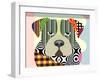 American Bulldog-Lanre Adefioye-Framed Giclee Print